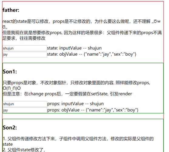 React 子组件调用父组件方法